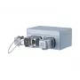METZ CONNECT E-DAT Industry IP67 V5 toma de red de 2 puertos de superficie, aluminio, gris (1401060320ME)