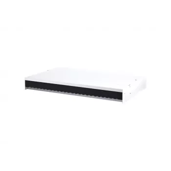 METZ CONNECT BTR Carcasa de superficie para paneles de parcheo de 19 pulgadas - 3U - blanco puro RAL 9010 (130862-1H20-E)
