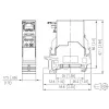 METZ CONNECT Módulo Keystone RJ45 Cat6A blindado gris 1401806113KE