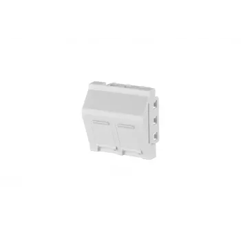 METZ CONNECT módulo keystone RJ45 Cat.6A apantallado blanco 45x45mm sin herramientas
