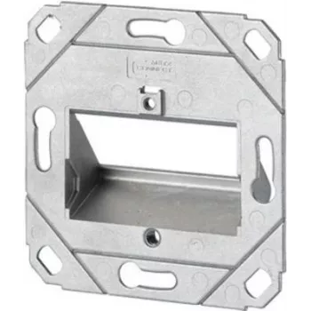 METZ CONNECT toma de conexión de datos keystone 3 puertos empotrable blanco puro vacía (130B20D31200KE)
