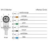 METZ CONNECT 142M2X90050 cable de conexión Cat6a M12 5 m negro