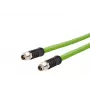 METZ CONNECT M12-M12 8 pines cable de torsión codificación X 5 m