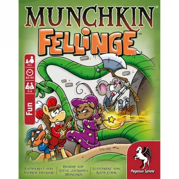 Pegasus Spiele Munchkin Fellinge (Demented Dungeons) Expansión juego de cartas