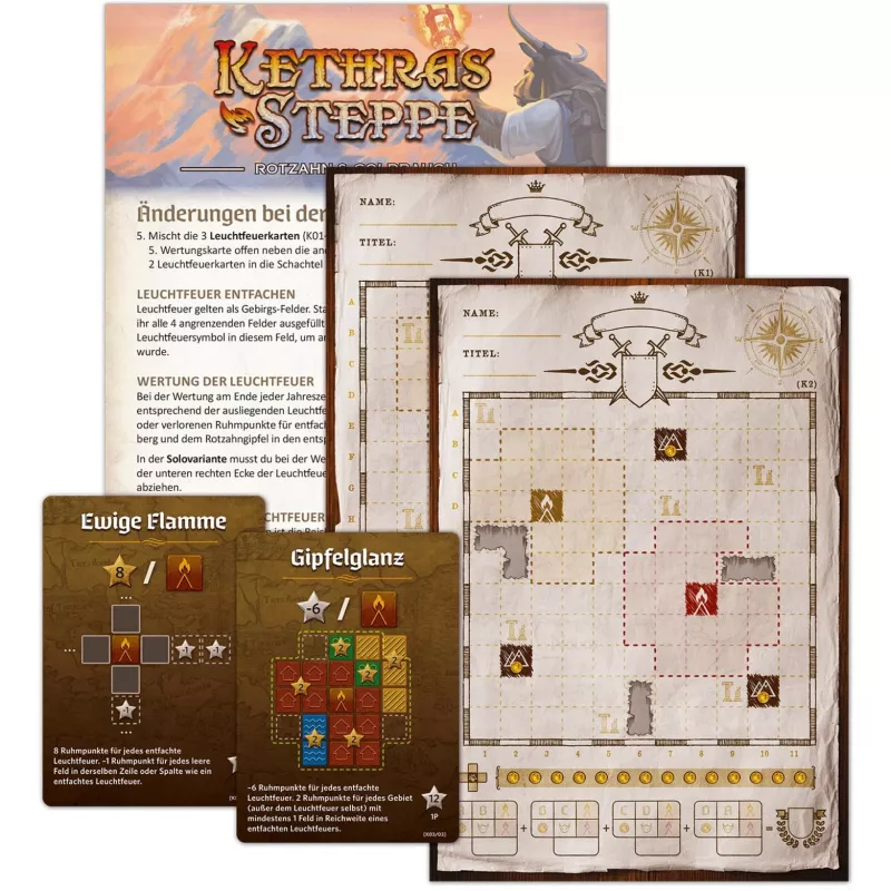Pegasus Spiele El Cartógrafo & La Cartógrafa: Expediciones lejanas Expansión