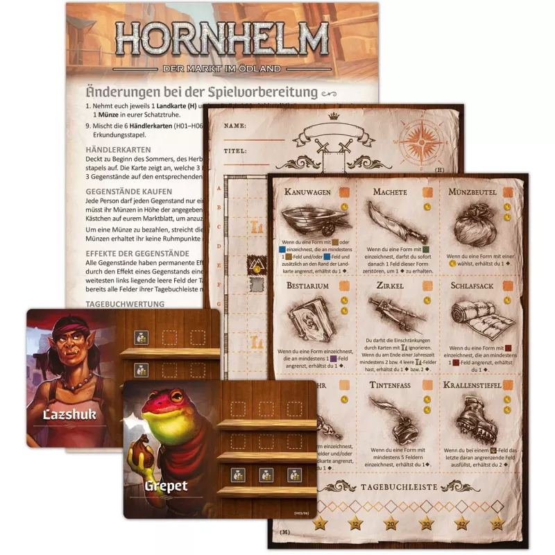 Pegasus Spiele El Cartógrafo & La Cartógrafa: Expediciones lejanas Expansión