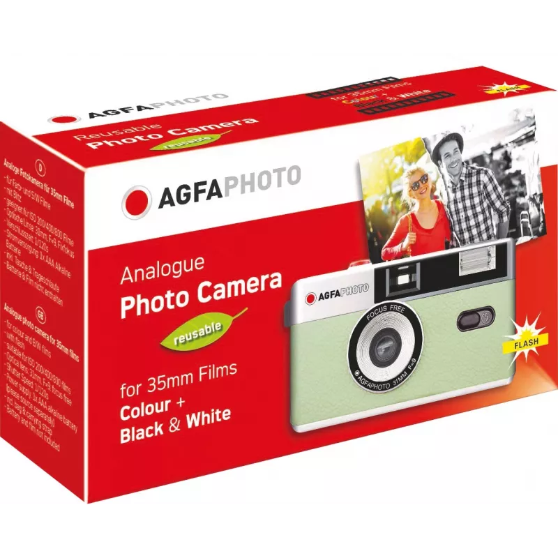 AGFAPHOTO Agfa Photo Reusable Camera 35mm verde