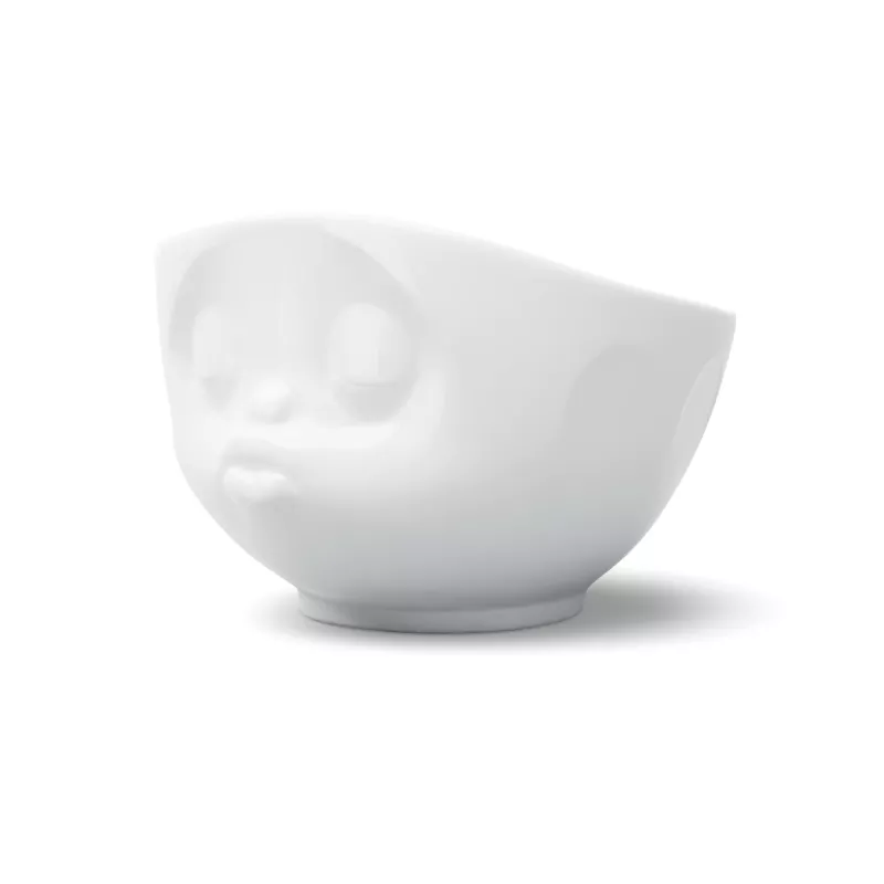 FIFTYEIGHT PRODUCTS Cuenco 500ml - Kissing blanco
