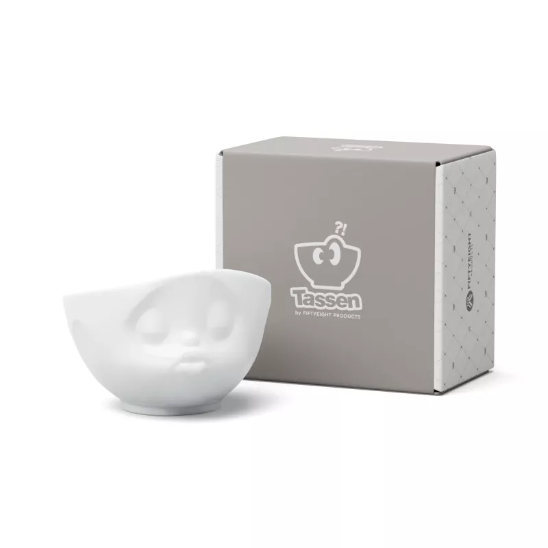 FIFTYEIGHT PRODUCTS Cuenco 500ml - Kissing blanco