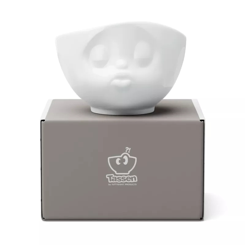 FIFTYEIGHT PRODUCTS Cuenco 500ml - Kissing blanco
