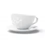 FIFTYEIGHT PRODUCTS FIFTYEIGHT Taza de café 200ml - Happy blanco