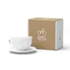 FIFTYEIGHT PRODUCTS FIFTYEIGHT Taza de café 200ml - Happy blanco