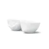 FIFTYEIGHT PRODUCTS Set de cuencos 200ml - Happy & Oh Please blanco