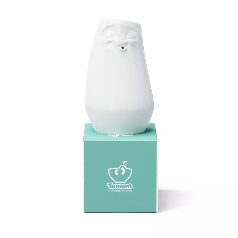 FIFTYEIGHT PRODUCTS FIFTYEIGHT Jarrón - Relaxed alto blanco