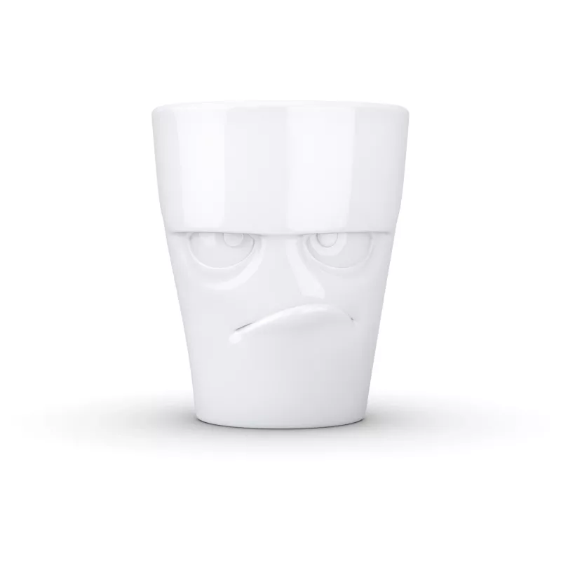 FIFTYEIGHT PRODUCTS FIFTYEIGHT taza con asa 350 ml - Grumpy blanco