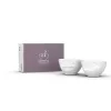 FIFTYEIGHT PRODUCTS set de cuencos 100 ml - Laughing & Delicious blanco