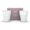 FIFTYEIGHT PRODUCTS taza 350 ml - Grumpy & Mischievous blanco