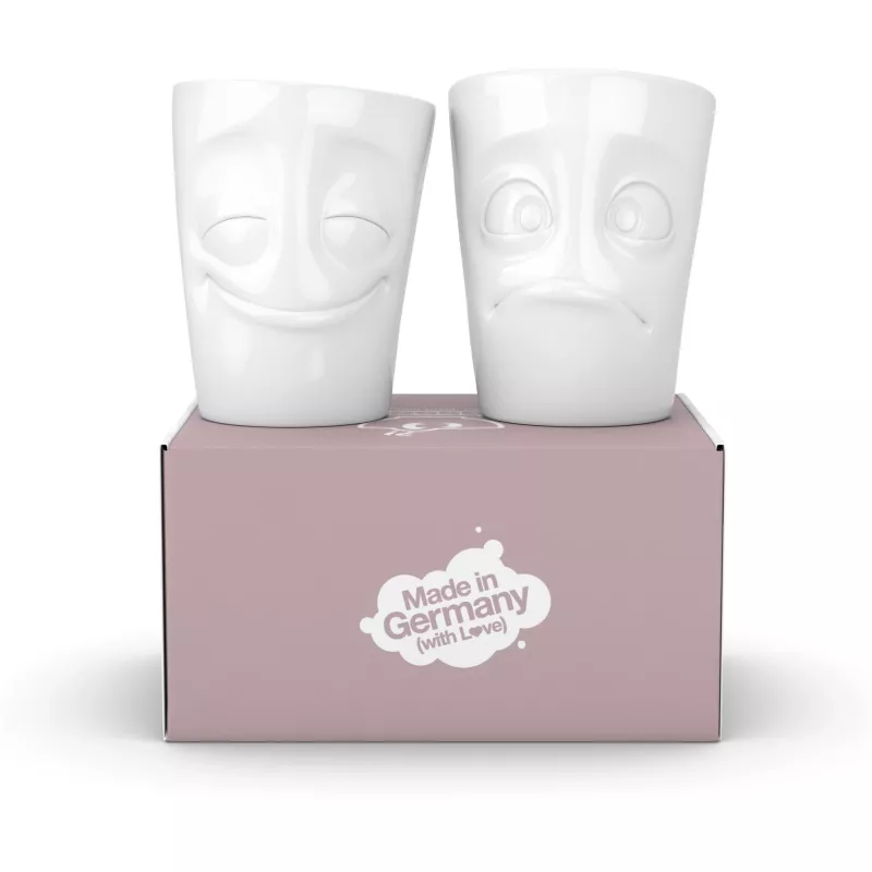 FIFTYEIGHT PRODUCTS FIFTYEIGHT taza 350 ml - Amused & Bewildered blanco