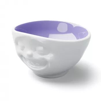 FIFTYEIGHT PRODUCTS Cuenco 500 ml - Laughing Face Inside Lavender