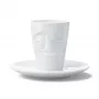 FIFTYEIGHT PRODUCTS taza de espresso con asa 80 ml - Mischievous blanco