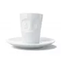 FIFTYEIGHT PRODUCTS taza de espresso con asa 80 ml - Perplexed blanco