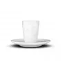 FIFTYEIGHT PRODUCTS taza de espresso con asa 80 ml - Lecker blanco
