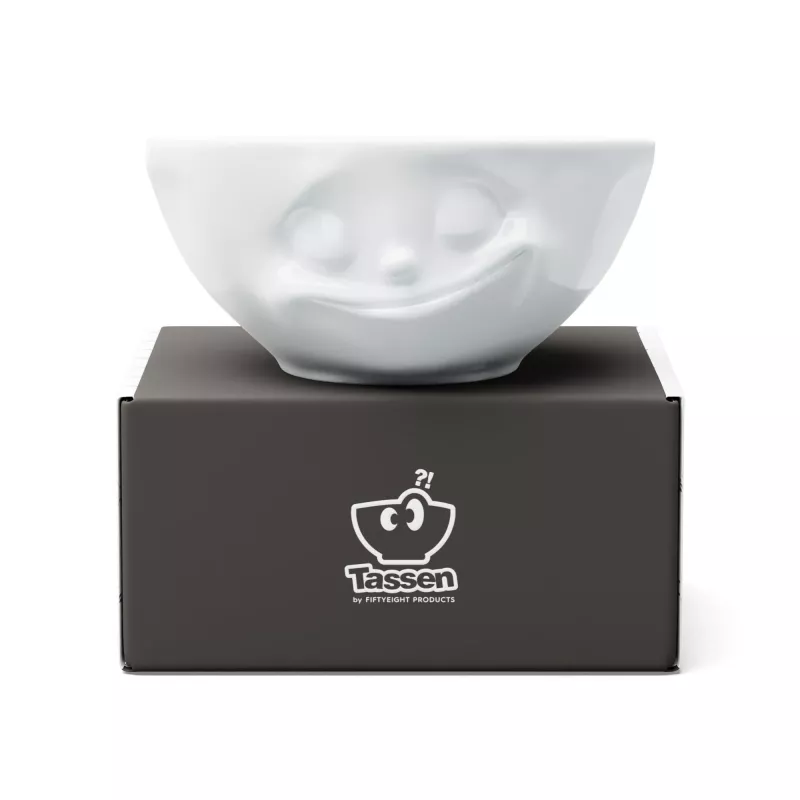 FIFTYEIGHT PRODUCTS Cuenco 350 ml - Happy White