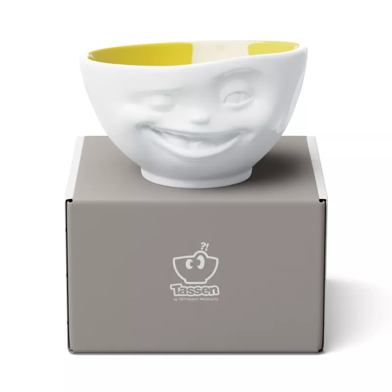 FIFTYEIGHT PRODUCTS Cuenco 500 ml - Winking Inside Saffron