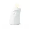 FIFTYEIGHT PRODUCTS Kerzenschmusie VERSCHMUST Portavelas grande blanco