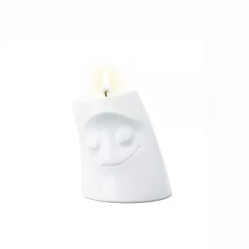 FIFTYEIGHT PRODUCTS FIFTYEIGHT Candle Snuggle CUDDLY Portavelas Pequeño Blanco