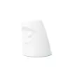 FIFTYEIGHT PRODUCTS FIFTYEIGHT Candle Snuggle CUDDLY pequeño portavelas blanco