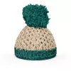 FIFTYEIGHT PRODUCTS Huevera Beanie Marfil/Esmeralda