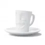 FIFTYEIGHT PRODUCTS FIFTYEIGHT Taza de espresso con asa 80 ml - Funny White