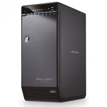 FANTEC QB-X8U31 Carcasa externa para 8 discos SATA HDD de 3,5