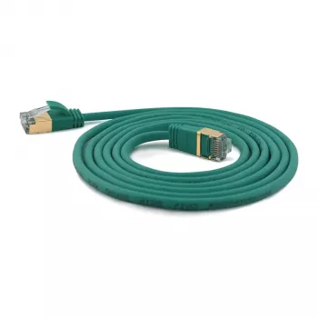 wantecWire Cable de red CAT7 extra fino S/FTP verde 2,0m
