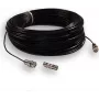 Güde 0134-10 cable coaxial 10 m BNC negro