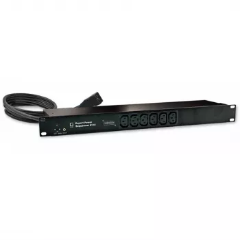 GÜDE 8112-6 Sequencer C19 UES Filter 6xC13 CEE320 C19 - PDU conmutada montaje en rack 1U