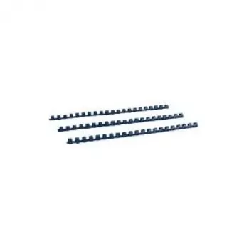 LMG espiral de plástico 12 mm azul (BRP120-BL) - 100 uds.