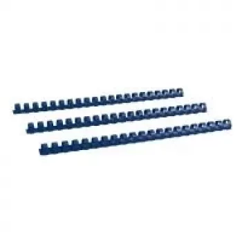 LMG 100 canutillos de plástico 14 mm, azul (BRP140-BL)