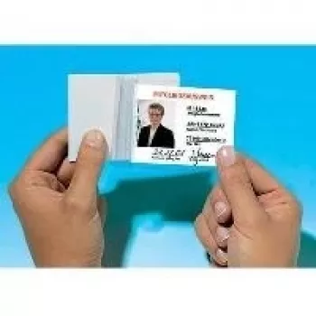 LMG Signaltechnologie 100 fundas de plastificar en frío brillante para formato pequeño 64x86 mm