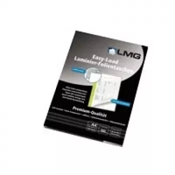 LMG Fundas de laminar A4 brillantes 100 micras 100 uds.