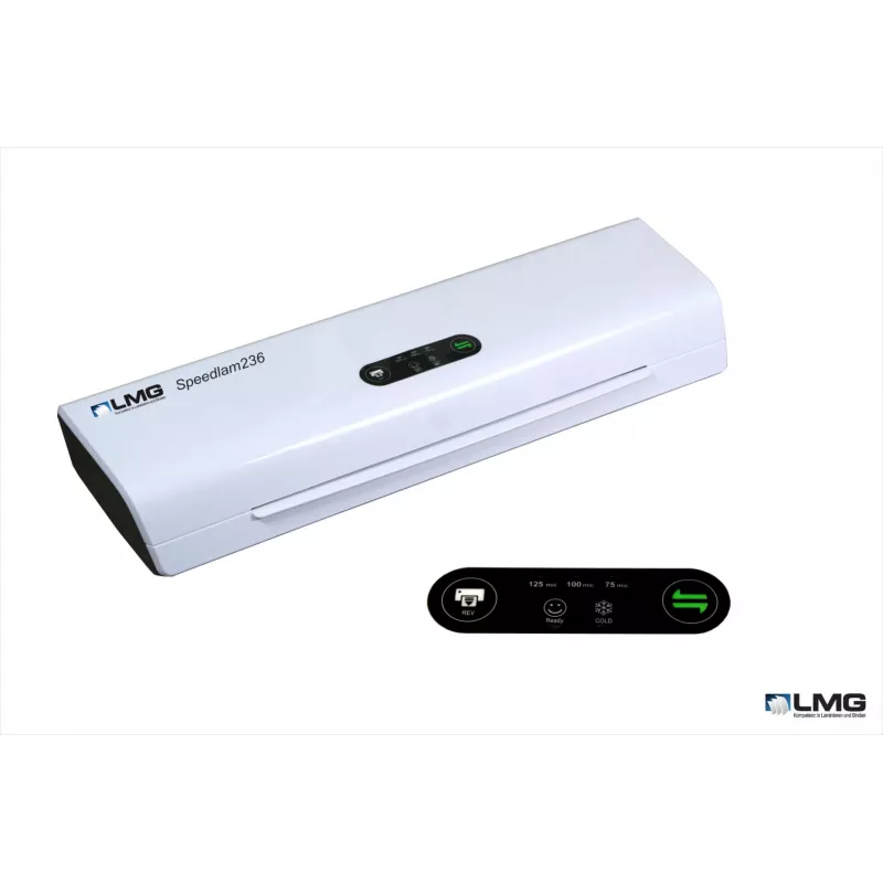 LMG Signal Technology Speedlam 236 Laminadora A4+ en caliente y en frío 4 rodillos