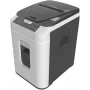 LMG AUTO180P5 Destructora de papel con corte en partículas, 180 hojas de alimentación automática, nivel de seguridad P-5, negra/plateada