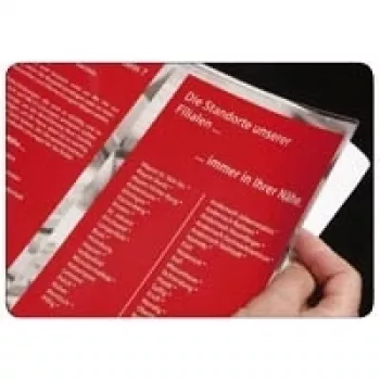 LMG Fundas de laminar A4 brillantes 80 micras 100 uds.