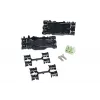 HellermannTyton MB4A Soporte para bridas - Negro - Poliamida 6.6 - 44x24 mm - Fijación con tornillos - 1 ud.