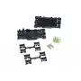 HellermannTyton MB4A Soporte para bridas - Negro - Poliamida 6.6 - 44x24 mm - Fijación con tornillos - 1 ud.