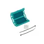 HellermannTyton Fijación para bridas 435-00650 Verde Polipropileno Autoadhesivo 47x27mm