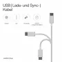 SHIVERPEAKS Flexline Cable USB-C a USB-C de carga y sincronización, USB 2.0, ABS, blanco, 0,5 m (FL31-12050)