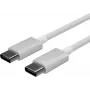 SHIVERPEAKS Flexline Cable USB-C a USB-C de carga y sincronización, USB 2.0, ABS, blanco, 1,5 m (FL31-12052)