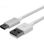ShiverPeaks Flexline Cable USB de carga y sincronización, USB-A a USB-C, 2.0, ABS, blanco, 1,5 m (FL31-13042)